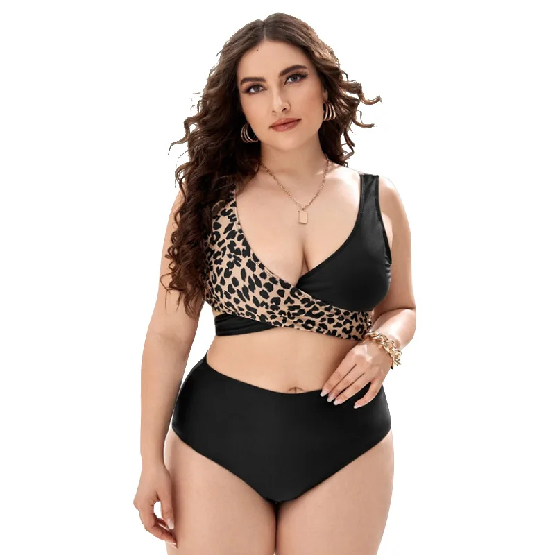 

New design hot sale and sexy plus size swimsuit push up swimwear beach wear woman plus size bathing suits for women bikini, Picture showed