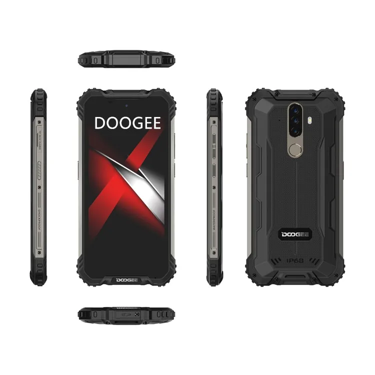 

Widely Used 5.7 Inch Android 10.0 Fingerprint Identification DOOGEE S58 Pro Mobile Phones Doogee 4G Black