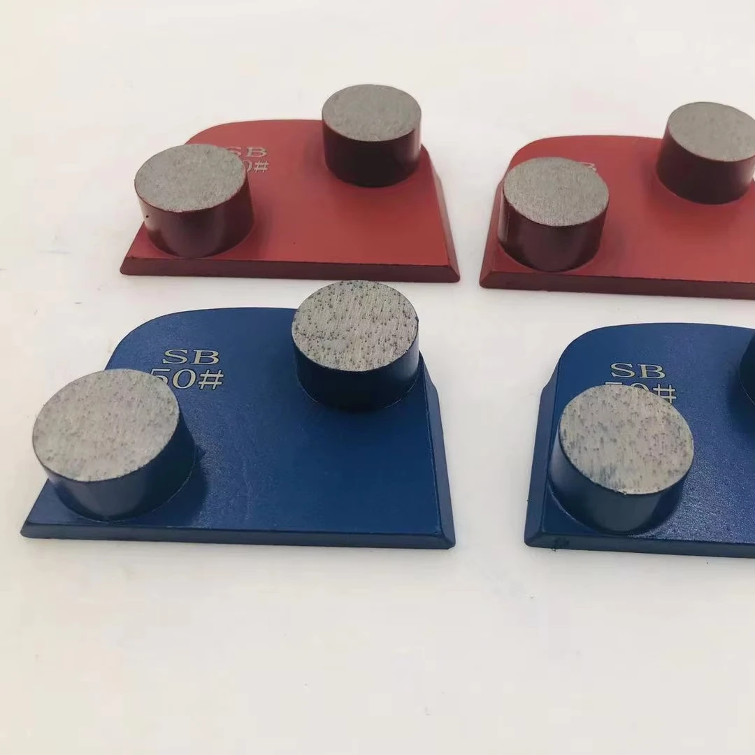 Factory Low Price Durable Diamond Grinding Tool Fan-shaped Concrete Grinding Pads for Wholesale