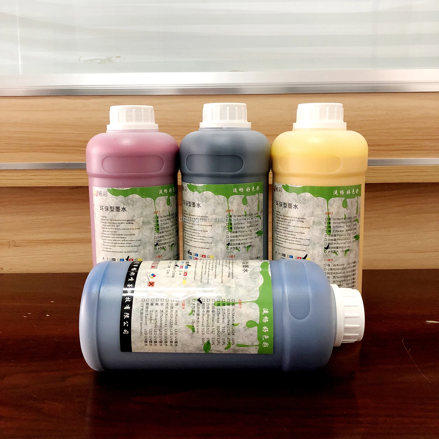 适用于 XP600、DX6、DX5、DX7 打印头的高品质弱溶剂墨水
