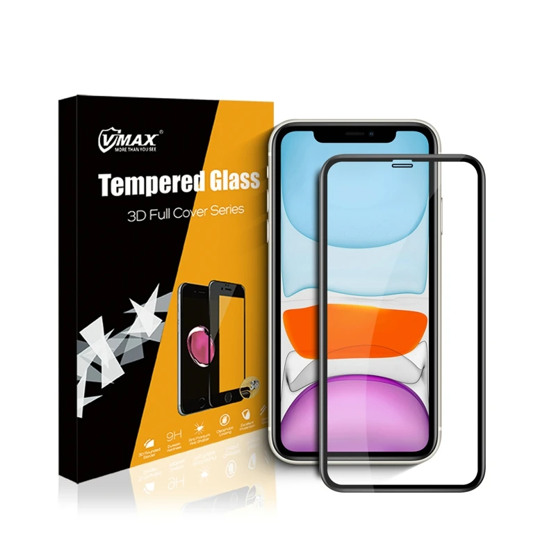 

High Quality Tempered Glass For iPhone 11 XR XS Max 2.5D 9H Screen Protector For iPhone Xs Max Xr X Screen