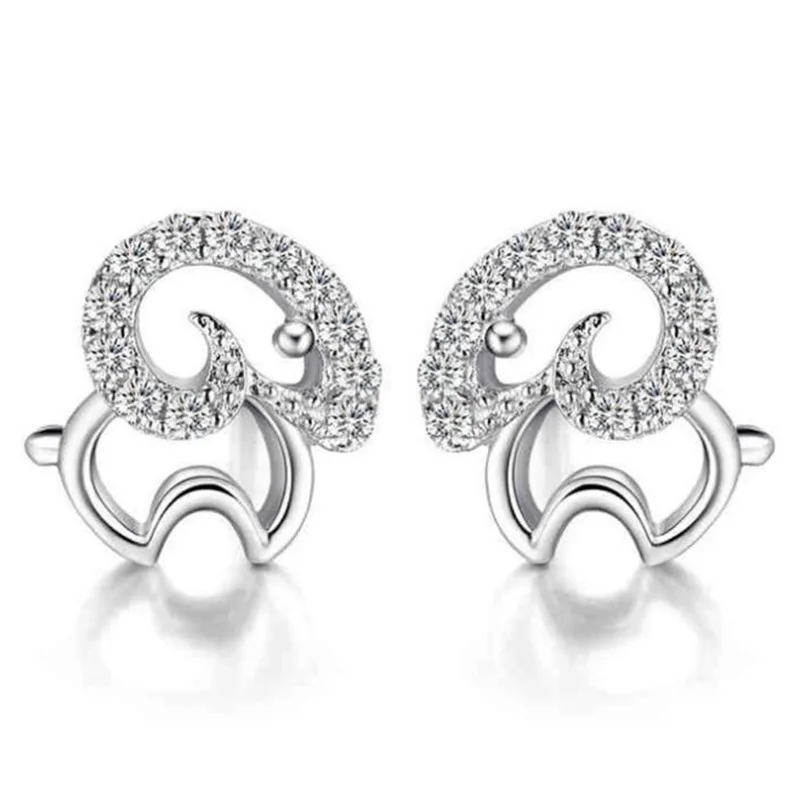 

Fashion lamb ear jewelry silver-plated temperament women's earrings