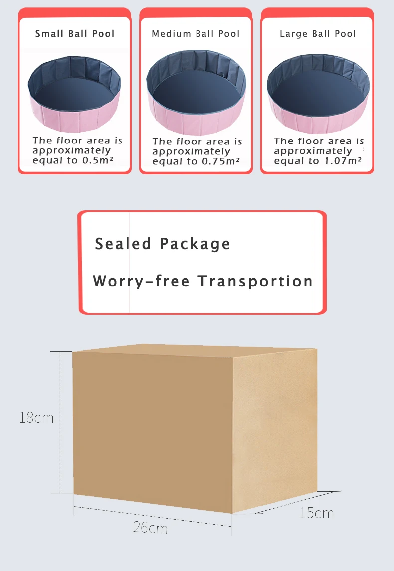 Indoor Baby Toy&furniture Kids Swimming Pool with Balls details