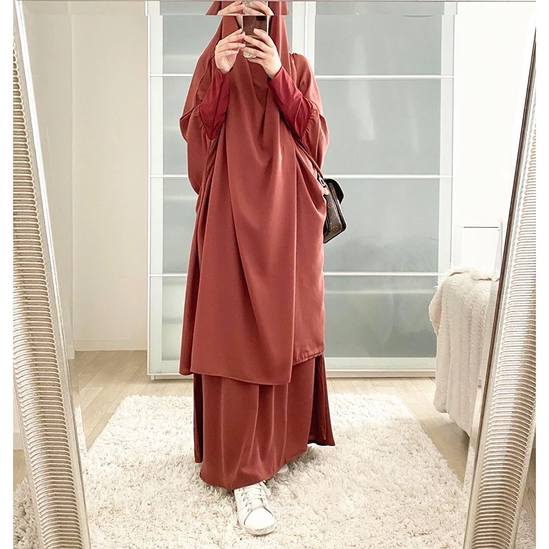 

Ramadan Eid Muslim Dress Women Abaya Jilbab Hijab Long Robe Abayas Islamic Clothing, 9 colors in total