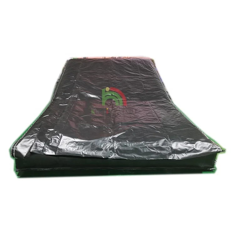 

Free shipping Inflatable dirt Landing Airbag landing ramp bike jump air bag for BMX FMX, Black or customized