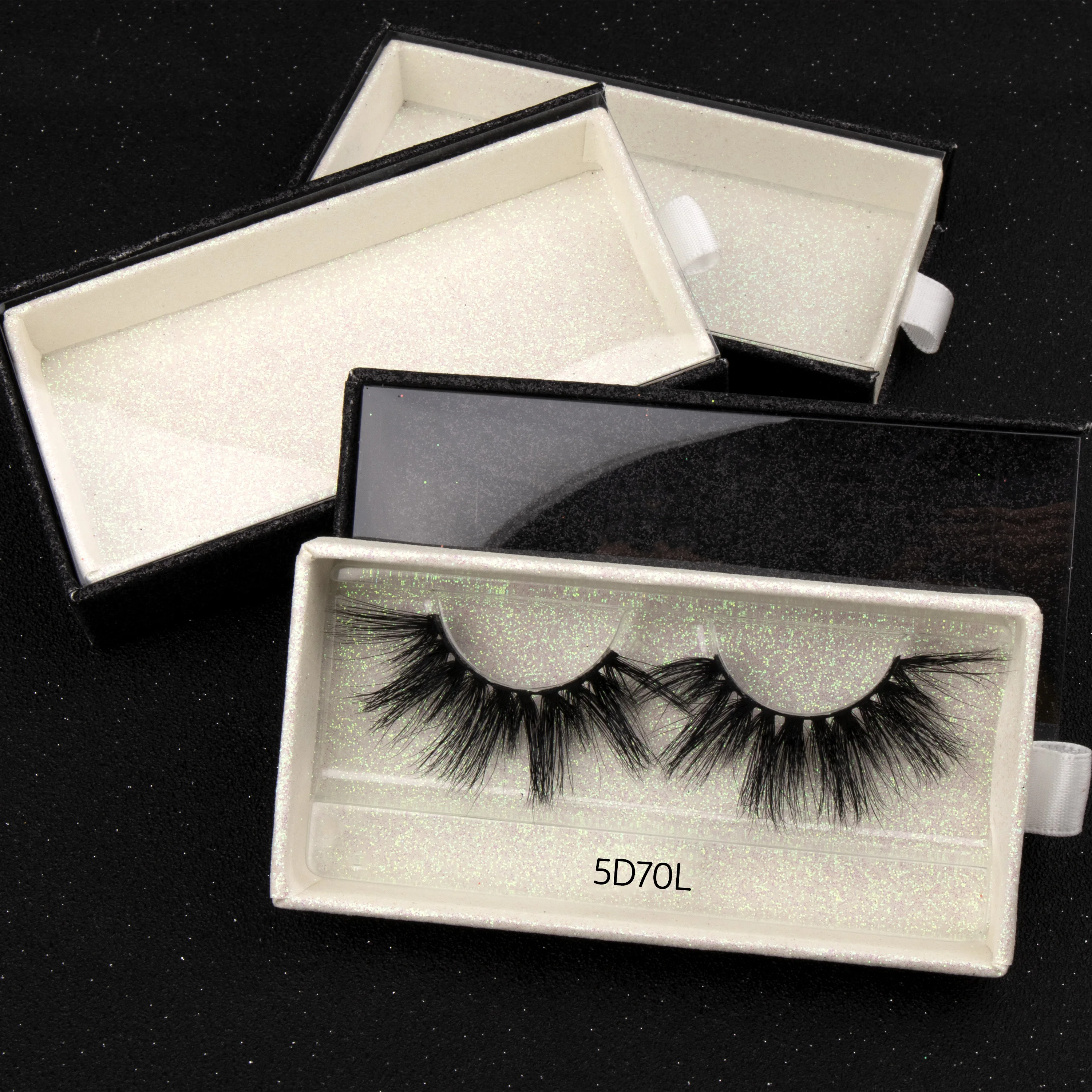 

Dropshipping WorldBeauty wholesale real mink lashes 25mm 3D mink eyelash vendor, Black color