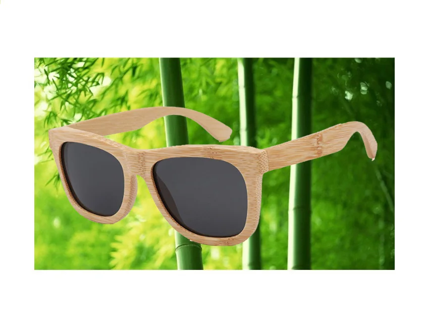 

2021 Fashion Square Lens Sunglasses Polarized Lenses All Bamboo Custom Logo Sunglasses Bamboo Sunglasses, Any colors