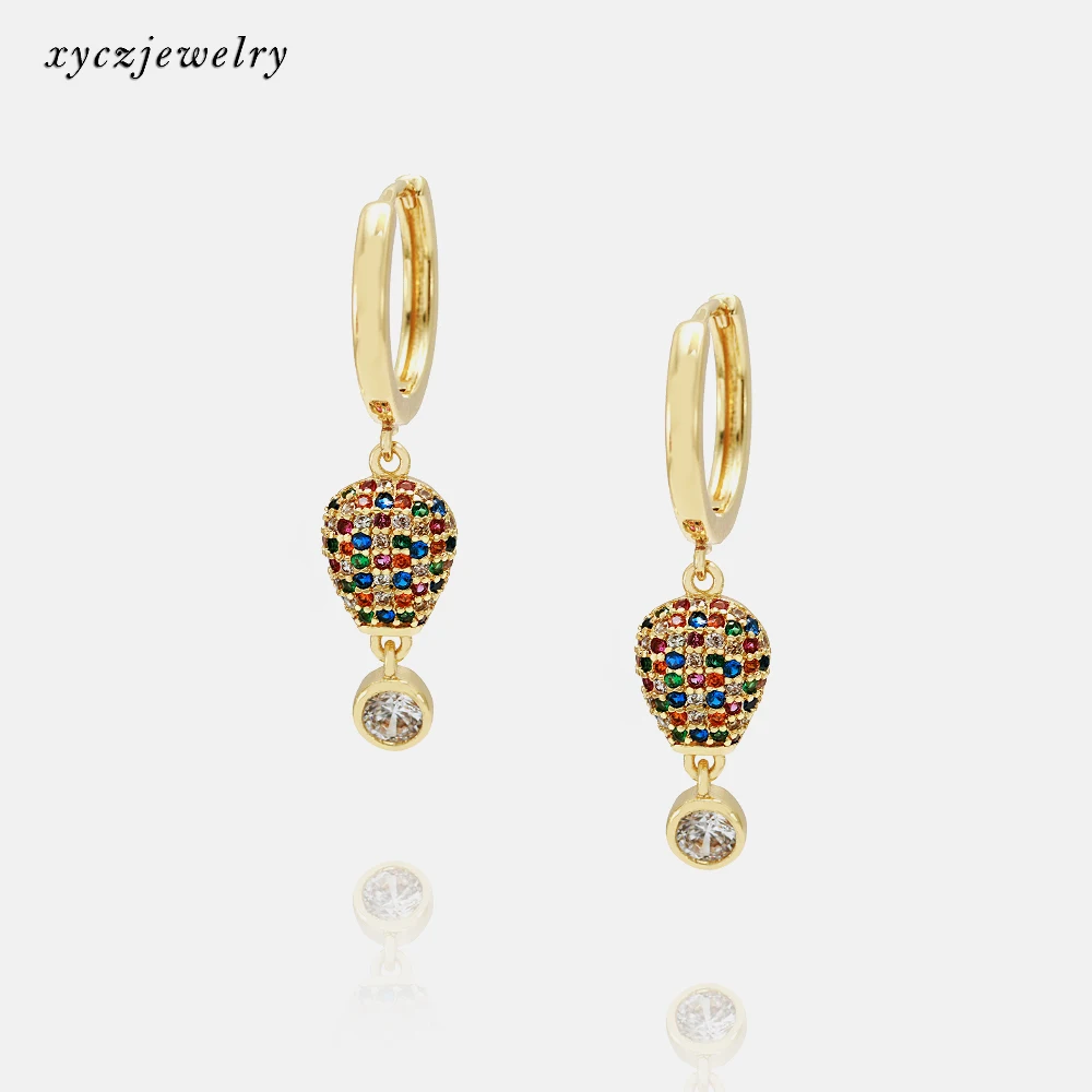 

Hot Selling Mix Color Earrings 18K Gold Plated Mix Color Earrings, Picture