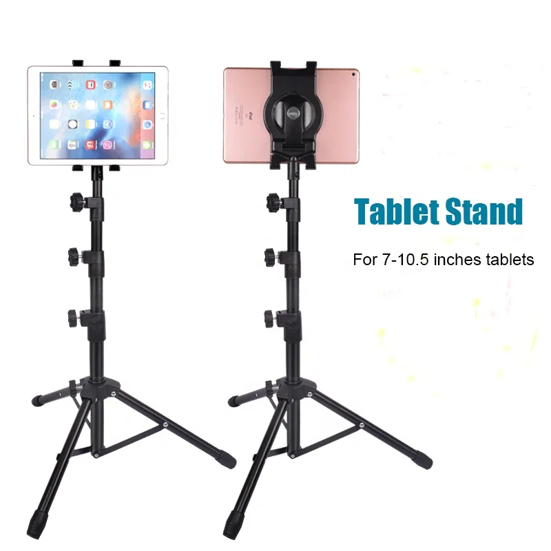 

Hot 360 Rotate Flexible Tripod Tablet Holder Tablet Stand for 7-10.5 Inches