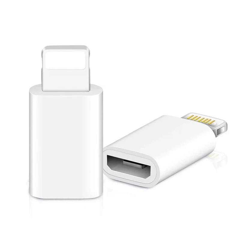 

Mini Plug Micro USB to lightn-ing Adapter Fast Charging Data OTG Converter Connector lightn-ing male to micro usb female adapter