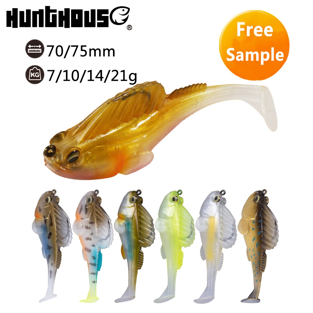 

Soft fishing lure bass vibe baits Dark Sleeper swimbait