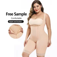 

Fajas Colombianas 10XL Breathable Invisible Shapewear Butt Lifter Slimming Thigh Girdle Full Body Shaper