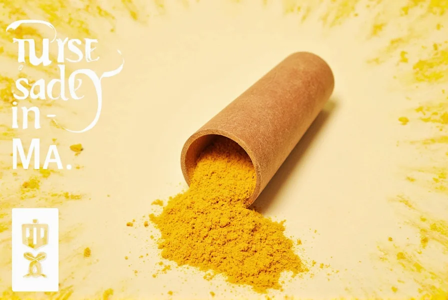 Turmeric root and powder showing natural forms of the spice