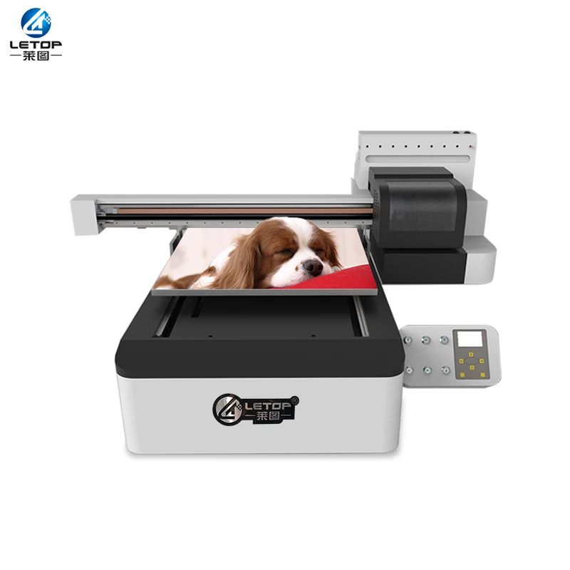 Small format LT-6090XP flatbed printhead inkjet 6090 UV  printer