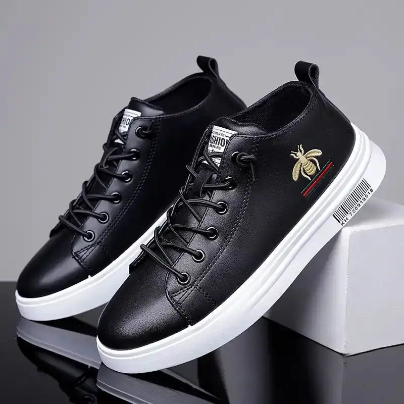 

Sales Best Value indestructible New Technology Non-slip Casual Leather Shoes,other trendy shoes, White