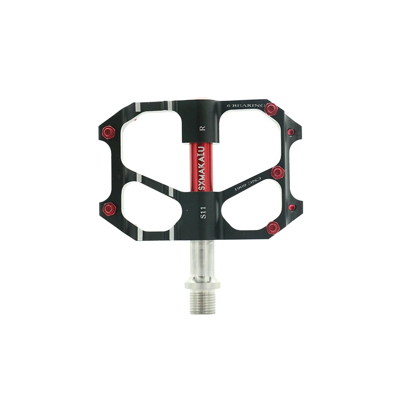 

Titanium Alloy Axle bicycle pedal Super light sealed bearing 6061 Aluminium alloy pedal, Colorful