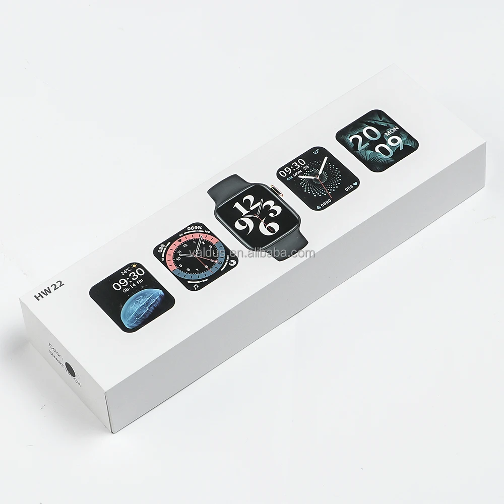 

Amazon Top Seller 2021 Smart HW22 Reloj Iwo Smart Watch Series 6 Wearfit pro App 1.75 inch smart screen BT smartwatch hw22