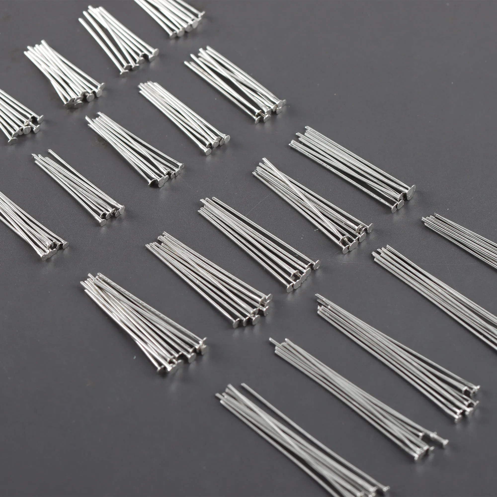 

Wholesale Silver Pins & Needles Diy Earrings Jewelry Making Accessories M1069 20g/lot