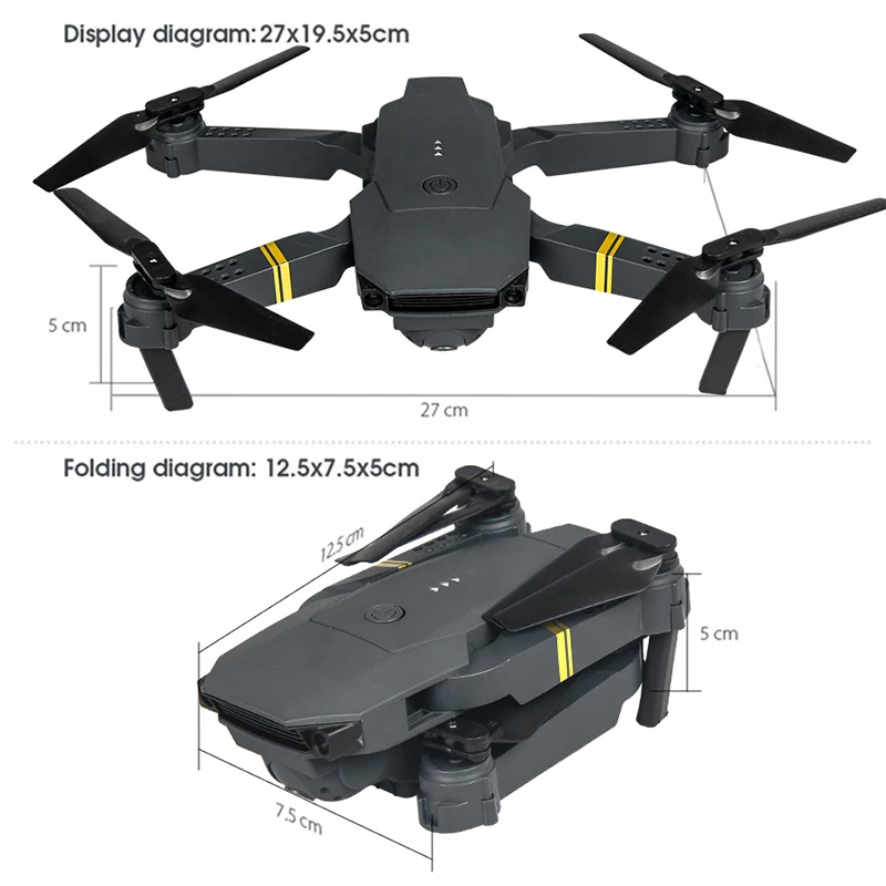 

10% OFF China Factory Professional Foldable E58 360 Degree Rolling Remote Control Mini 4K 1080p Drone Camera With HD Camera