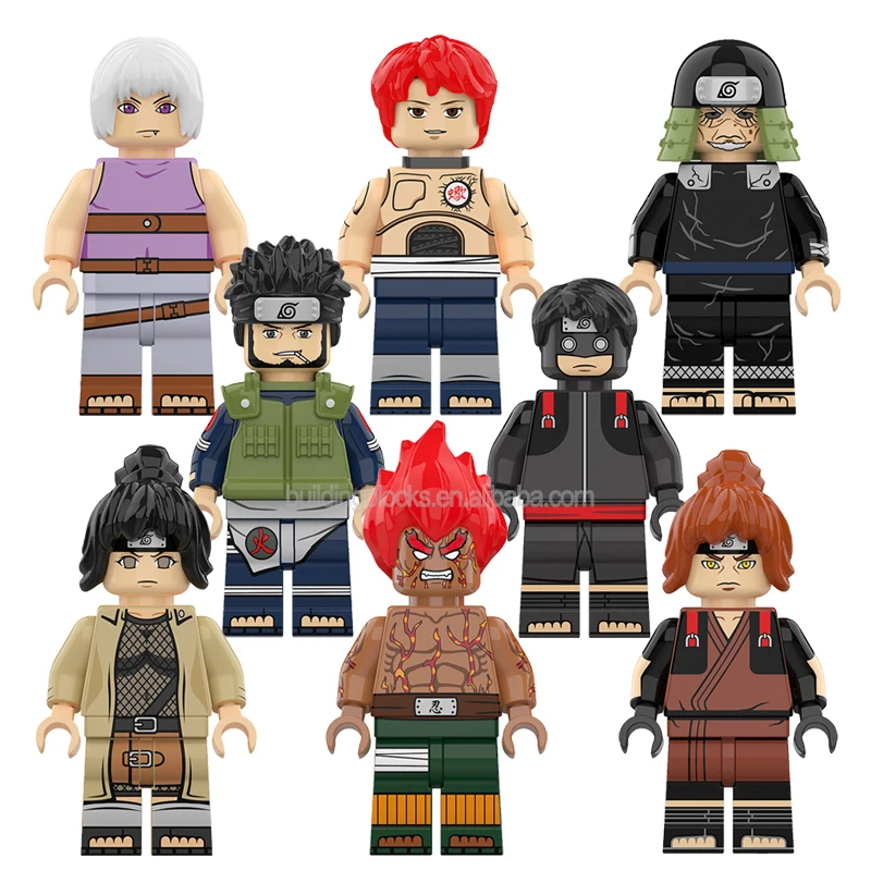 

New Arrival KDL811 Uchiha Madara Sasuke Yakushi Kabuto Zetsu Japanese Anime Action Model Mini Building Block Figure Plastic Toy