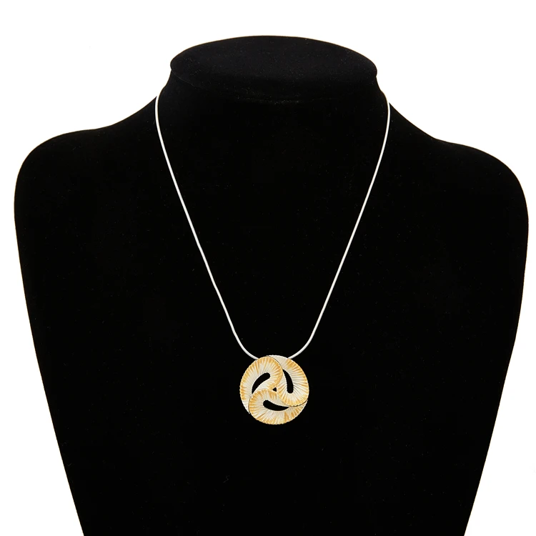 

Custom Simple Fashion Luxury Silver Colorful Coin Charms Necklace Round Enamel Pendant Necklace, Picture