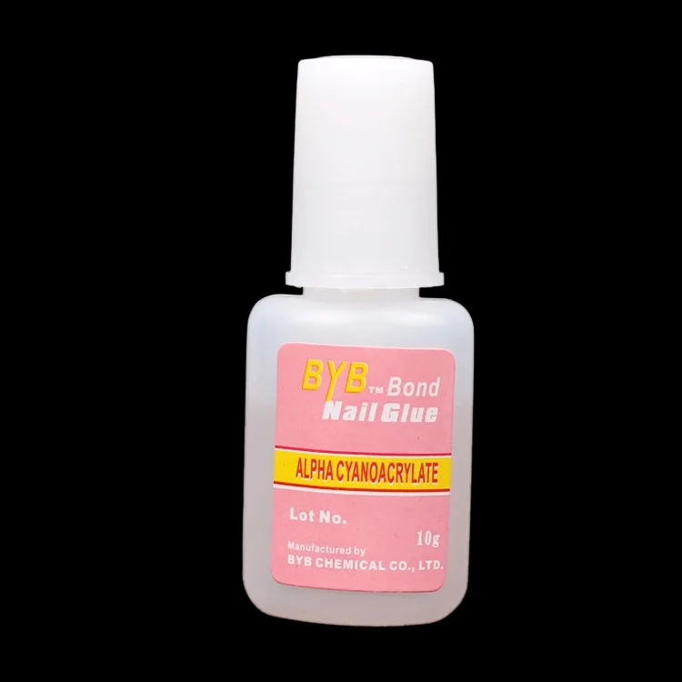 Byb Nail Glue With Brush For Nail Art Faux Ongles Avec Coll For Tips ...