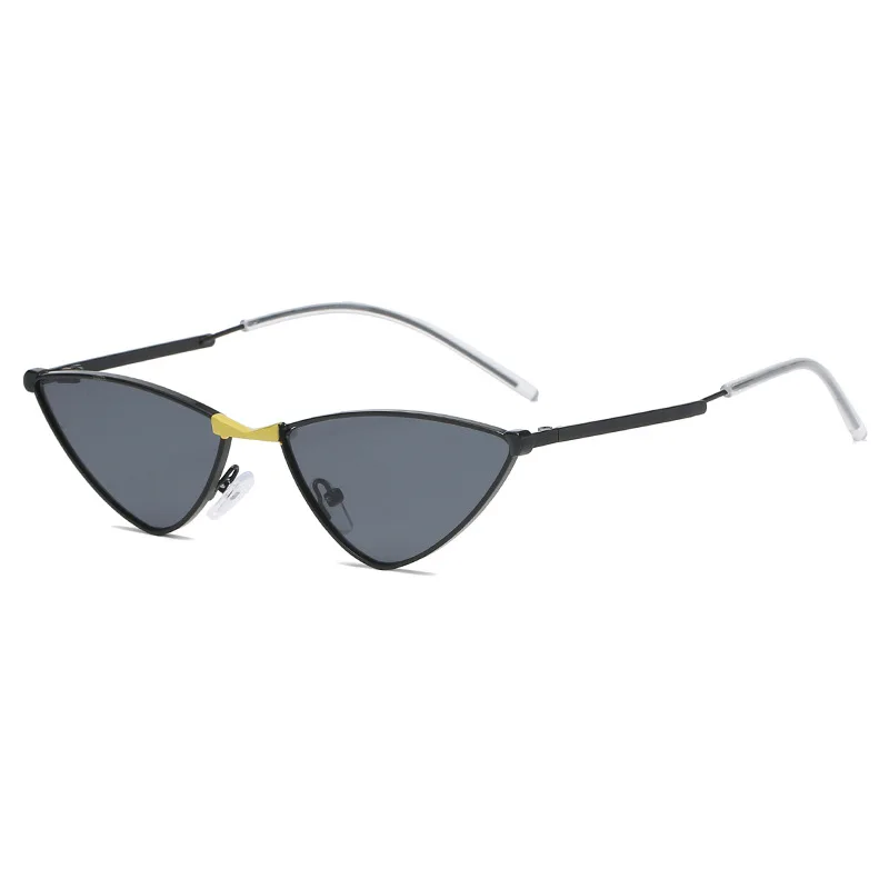 

MJ-0462 Europe And The United States Fashionable New Triangle Street Shot Trendy Small Unique Sunglasses