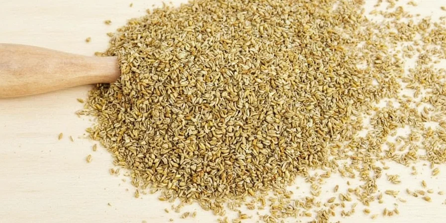 Spice rack featuring ground caraway