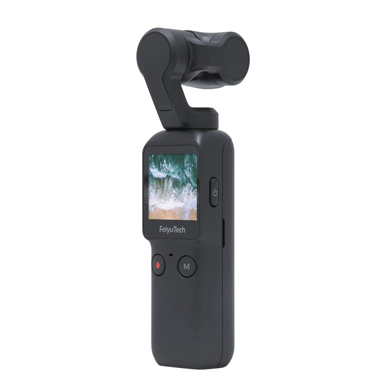 

Feiyu Pocket 1.3 inch Super Small but Powerful Ultra HD 4K 6 axis Hybrid stabilization Battery life 4.5hour Max. storage 512G