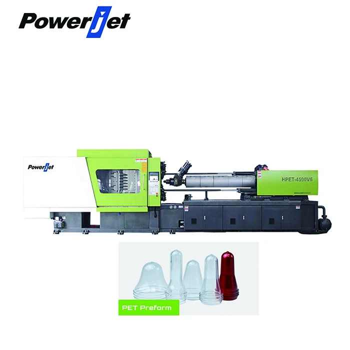 
Powerjet high speed cup making moulding pet water bottle preform plastic injection molding machine price 