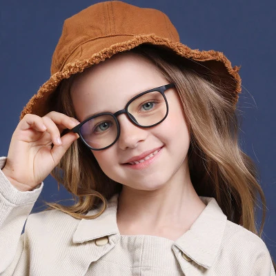 

Classic 8243 Flexible TPEE Silicon Kids Anti Blue Light Blocking Glasses Kid for Kids