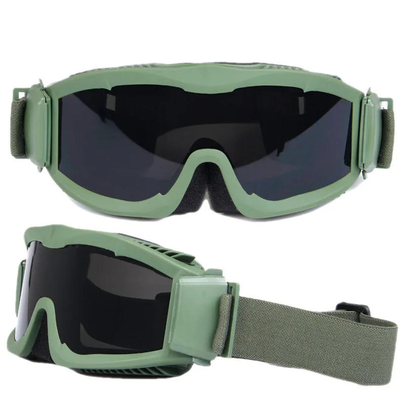 

Windproof Outdoor Shooting Glasses Tactical Military Glasses Goggles