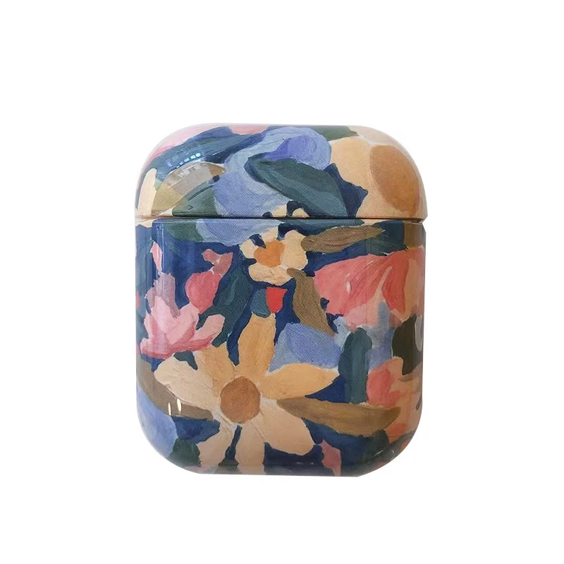 

Ins Oil Painting For Airpod Cases 2021 For Airpods Case Cover For Airpods Case