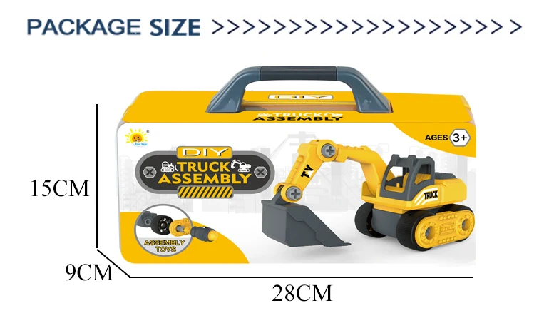 Hot Selling Toys Games DIY Toys, New Toy Kids Plastic DIY Cars