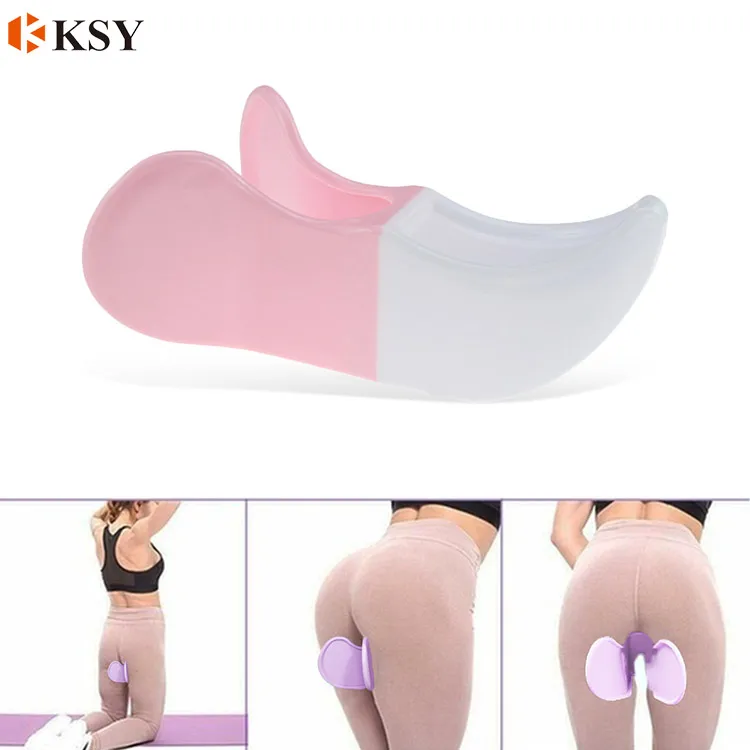 

Muscle Inner Thigh Exerciser Hip Trainer Butt Home Training Equipment Fitness Tool Correction Buttocks Device, Pink,blue,orange,purple