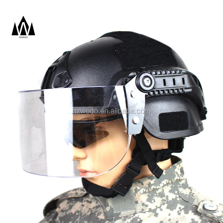 Military Tactical Airsoft for Paintball SWAT GAME Protective FAST Helmet Goggle 