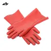 5kv rubber latex electrical insulating working gloves