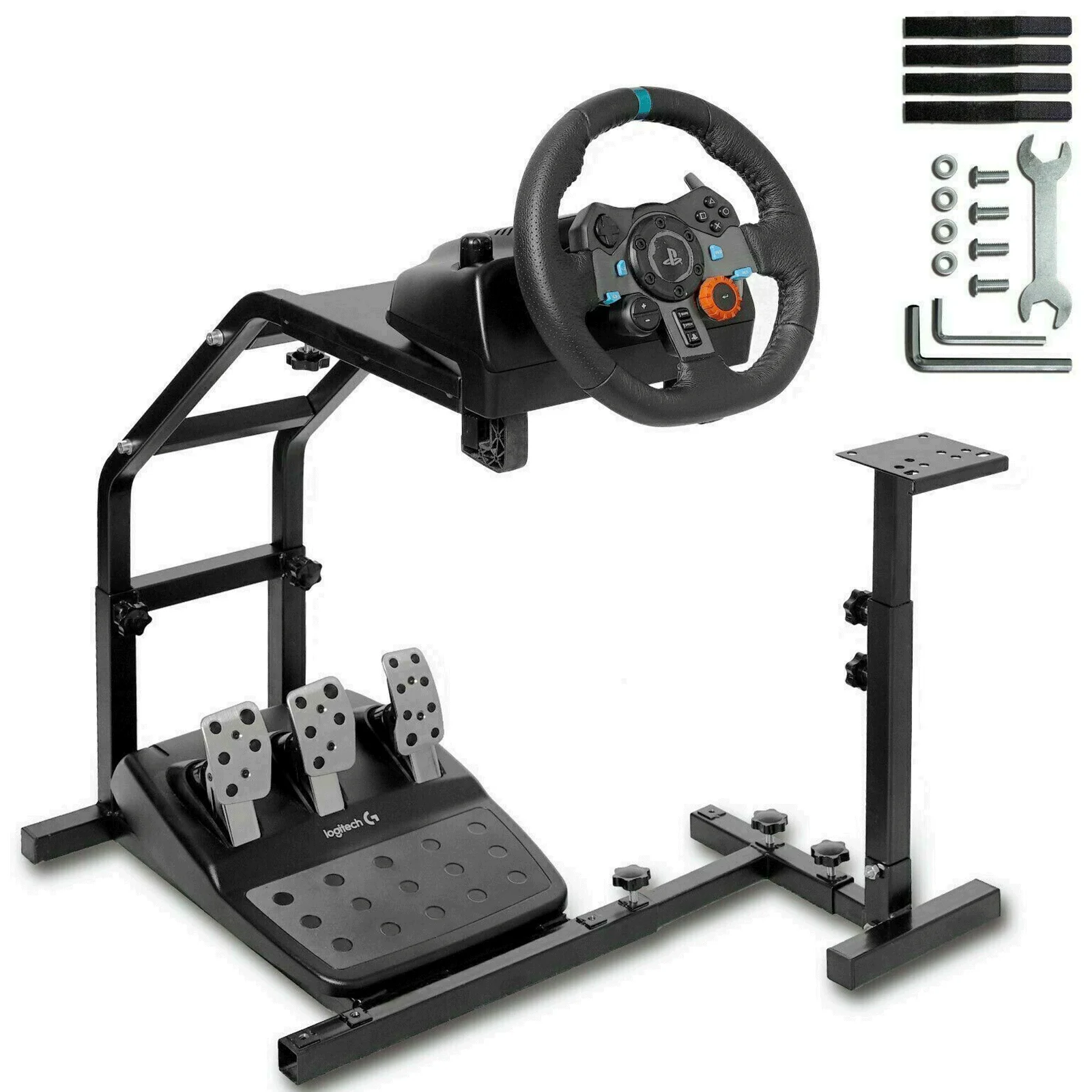 

Clearance sale Racing Simulator Steering Wheel Stand Gaming For G29 G920 T300RS T80