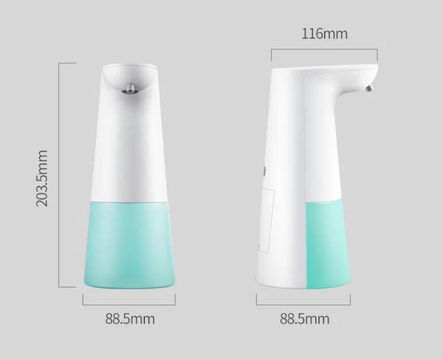 2021 new high quality smile face Foaming Soap Dispenser Automatic Hand Free Countertop Soap Dispensers Touchless Soap Dispenser