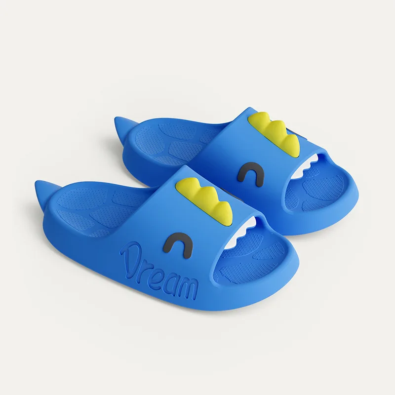 

2022 new Cartoon Smile Printed Baby Sandals Kids Summer Skin-friendly Children Kids Slides Slippers Fashion EVA
