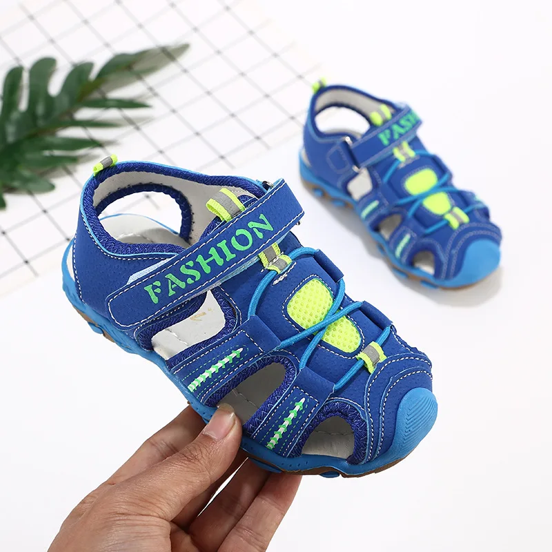 

Kids flat summer sandals cartoon children sandals boys sandals beach
