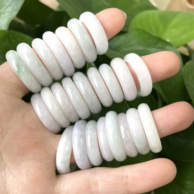 

Jialin jewelry ins a grade natural stone hetian jade real white jade rings for women, Picture shows