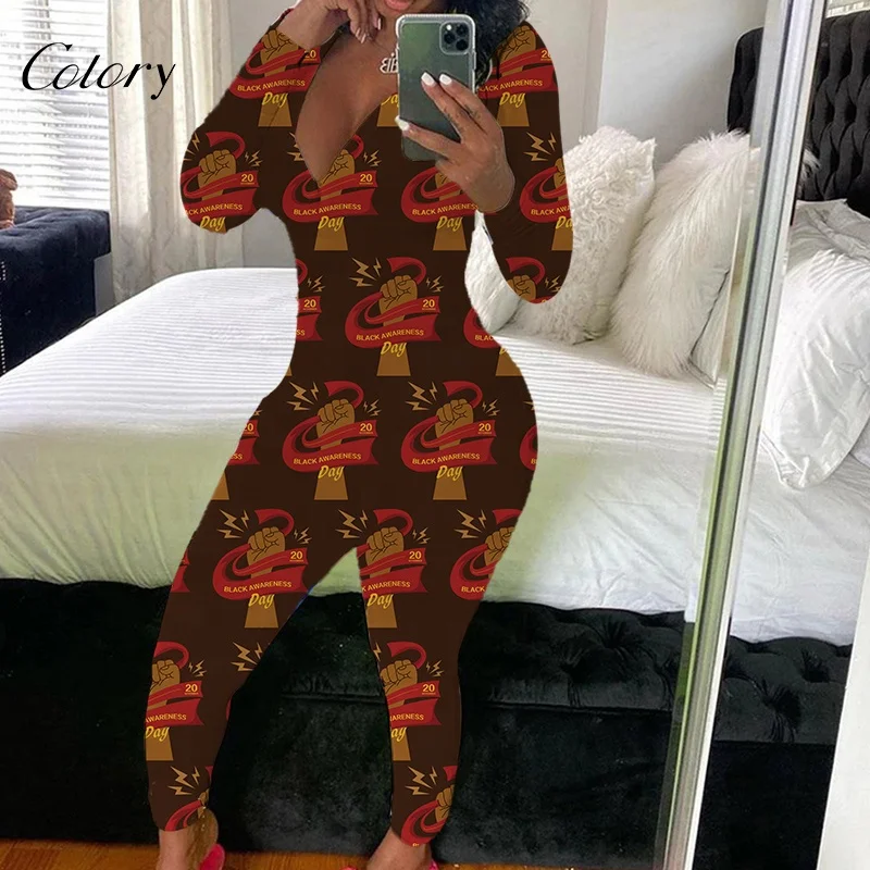 

Colory 2021 Summer Custom Printing Sexy Night Wear Onsie Adult Onesie With Socks Pajamas Backwoods Onesie For Women, Customized color