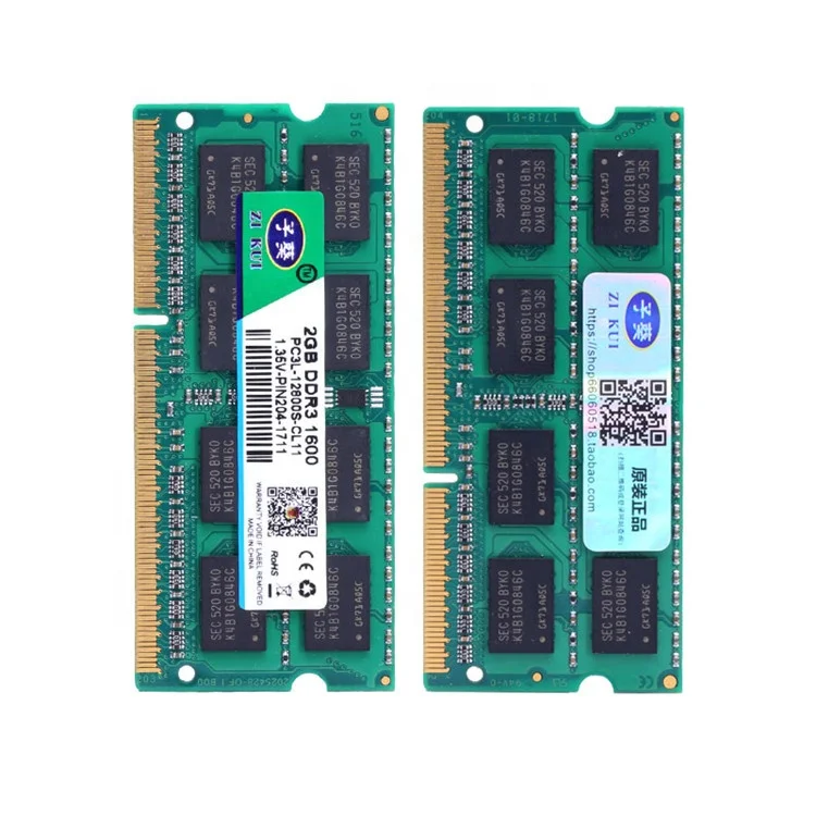 

Factory direct DDR3 2GB 1600MHZ Laptop memory 1.5, brand new, fully compatible