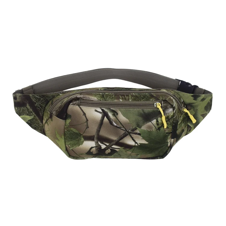 

Heavy Duty Hunting Tactical Military Waist Bag Fanny Pack for Travel, Camo