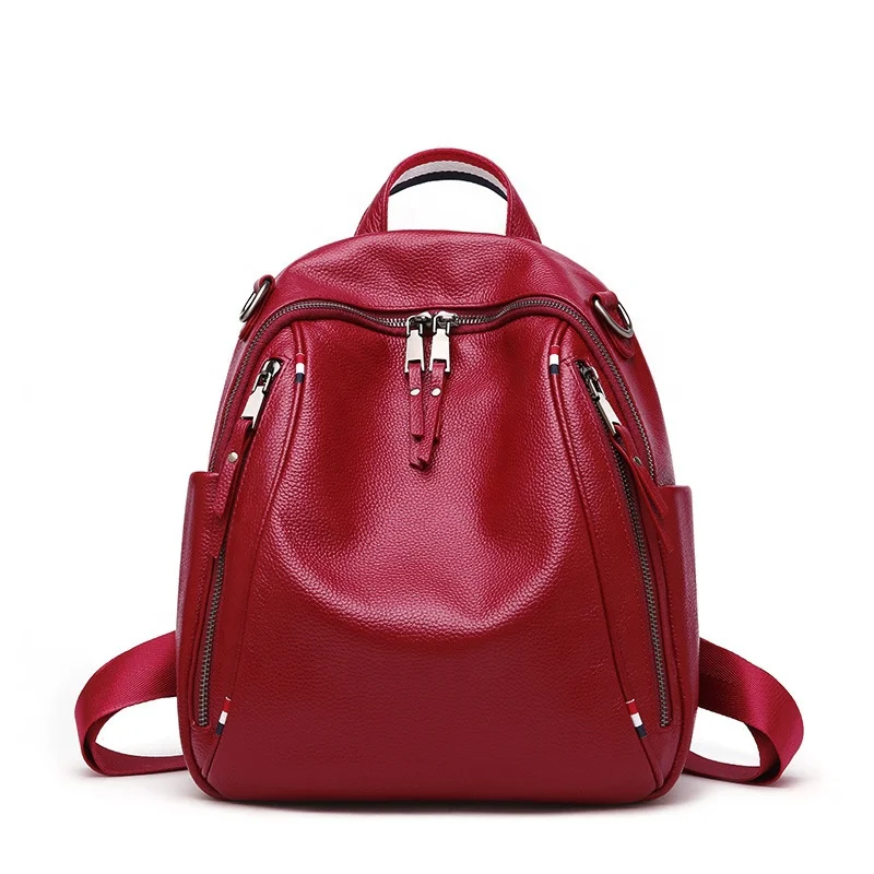 

travel school backpacks for women college bags custom backpack with logo, Red or custom