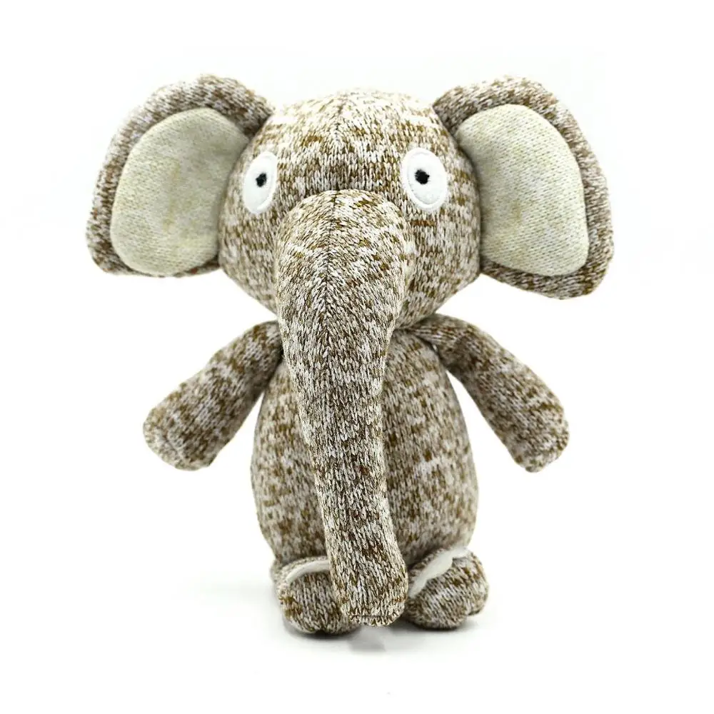 

Dog toy durable knit fabric elephant squeaky stuffed toys for dog chewing pet products 2021 plush soft dog toy, Picture