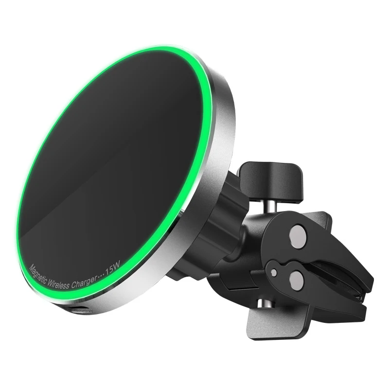 

2021 New Products Portable Mobile Fast Charging Cell Phone Car Mount Air Vent Magnetic Phone Holder for Car, Black