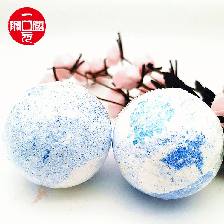 

Two color sea salt bath bubble ball bomb bath luxury