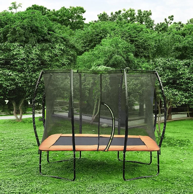 

Rectangle Trampoline 8X11FT with Power Coated Legs, Customized color